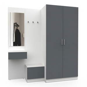 Набор мебели для прихожей "Марсель-159" МР 01-159 В2160 Ш2000 Г580 (ЛД.. Набор мебели для прихожей "Марсель-159" МР 01-159 В2160 Ш2000 Г580 (ЛД..